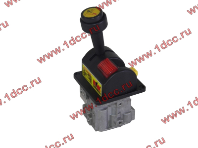 Кран управления подъемом кузова в кабине (4 вывода+ выключатель КОМ HYVA) H/F HOWO (ХОВО) 14750667H+ фото 1 Бийск