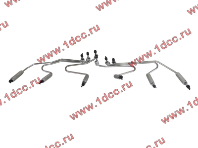 Трубки высокого давления на форсунки H3, комплект 6шт HOWO (ХОВО) VG1540080040 фото 1 Бийск