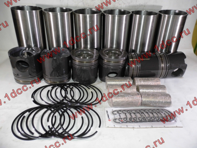 Поршневая группа WD618 (6 гильз, 6 поршней ...0017, 6 пальцев, комплект колец) CREATEK SH CREATEK WD618-SET/CK8004 фото 1 Бийск